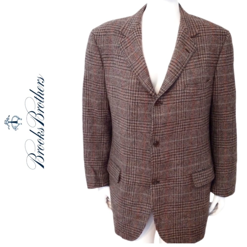 Brooks Brother Mens Tweed Jacket large